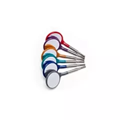 Zirc Crystal HD #5 Mouth Mirrors Assorted Jewel (12 pack) (VMZ50Z372-JWL)