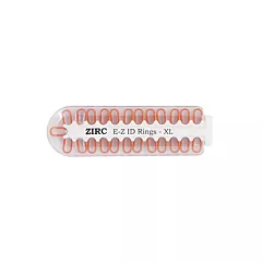 Zirc E-Z ID Rings X-Large 25/pkg, Neon Orange (VMZ70Z000-Q)