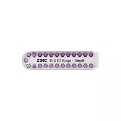 Zirc E-Z ID Rings Small Purple 25/pk (VMZ70Z100-E)