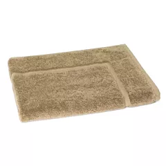 ZEN Bathmat 100% Certified Organic Cotton  2 Pack | Size 20x30 | Sand |Eco-Friendly Luxury
