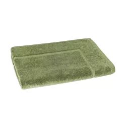 ZEN Bathmat 100% Certified Organic Cotton  2 Pack | Size 20x30 | Moss |Eco-Friendly Luxury