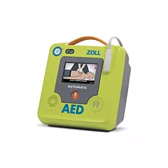 Zoll AED 3 Fully Automatic Defibrillator with Uni-padz, Battery, and 6 Year warranty (VMZOLLAED3)