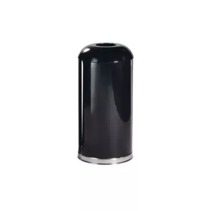 Rubbermaid Indoor Refuse Open Hole Top, Black - 152/FGR32EG