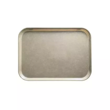 Cambro food tray, tan, 14