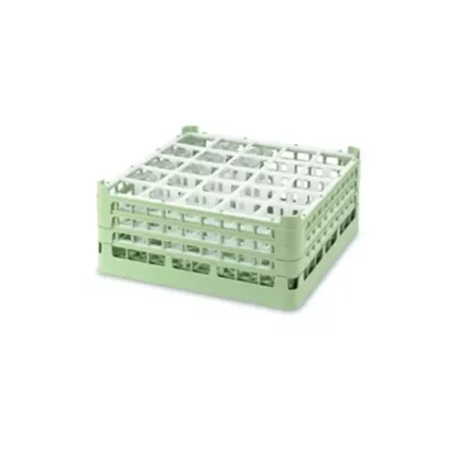 Vollrath signature full-size compartment rack tall, cocoa, 2