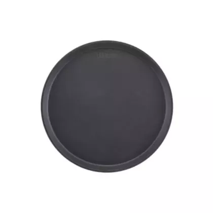 Cambro camtread round tray, noir, 9