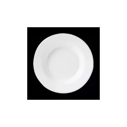 Steelite Simplicity 16.1 Oz Harmony Soup / Pasta Plate, White 24 /Case(1101-0363)
