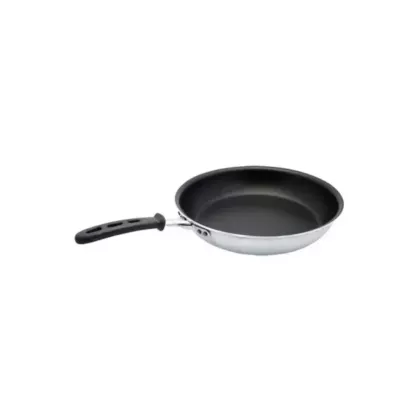 Vollrath steelcoated fry pan w gator grip, 14