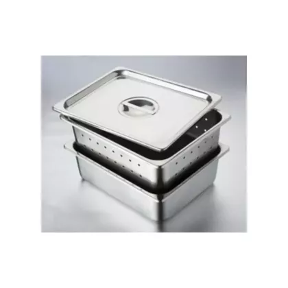Instrument Tray Cover Only, Stainless Steel, Recessed Grip, For 114-4271 (VM114-4272)