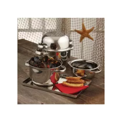 American metalcraft stainless steel mussel distributeur, 64 oz - s