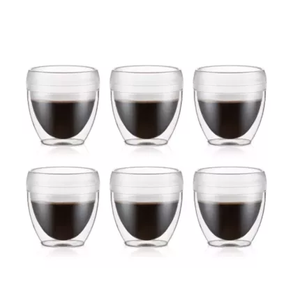 Bodum Pavina Outdoor 8 Oz Double Wall Tumbler 6 / Set