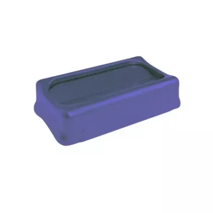 Rubbermaid Slim Jim Lid 23 15 Gal Blue - FG267360BLUE