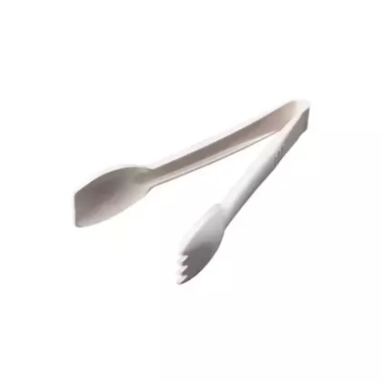 Carlisle carly salad tong, white, 9