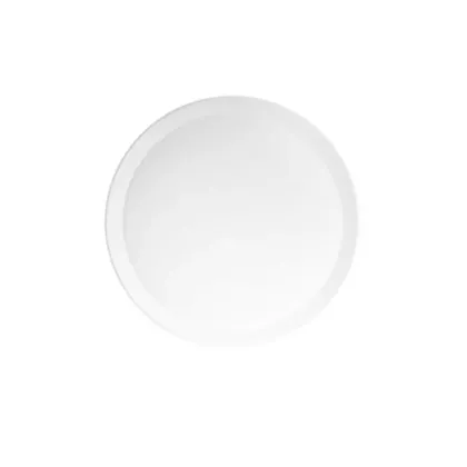 Tableware solutions plain white flat pizza/cake, 12.5