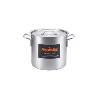 Browne thermalloy stock pot, aluminum, 32 qt - 5814132 (rfs0