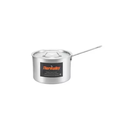 Browne thermalloy sauce pan w/ straight-sides, aluminum, 3.7