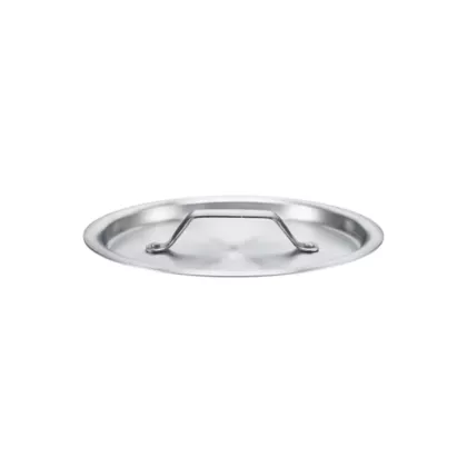 Browne thermalloy tapered sauce pan cover, aluminum, 3.5 qt