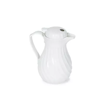 Browne Swirl Insulated Server, White, 40 oz - 744221 016/744