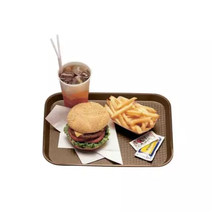 Cambro fast food tray, brown, 10