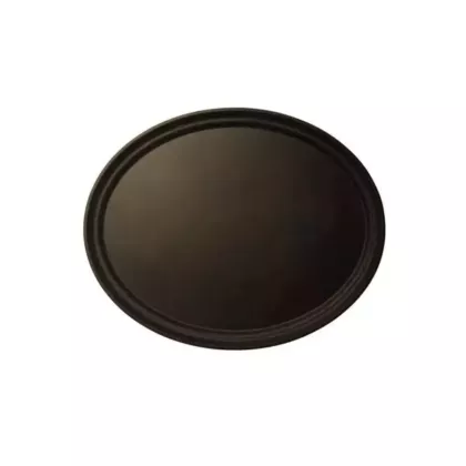 Cambro camtread oval tray, tavern tan, 27