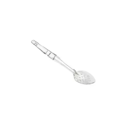 Cambro camwear perforated deli serving spoon, clear, 13