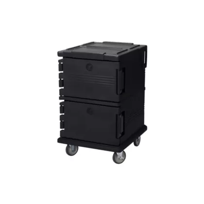 Cambro ultra camcart 1200, noir, 90 qt / 16 pan - upc120011