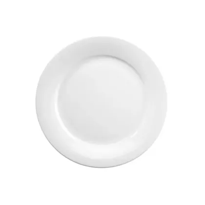 Churchill art de cuisine mid-rim plate, white, 10-5/8
