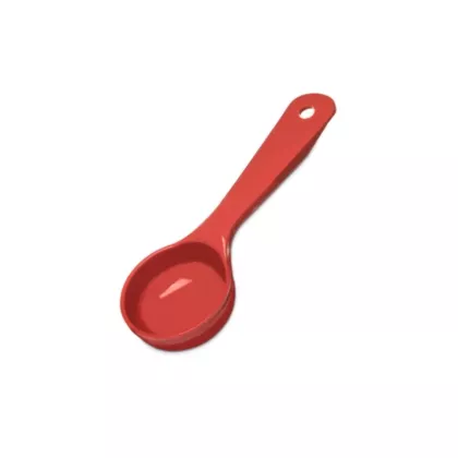 Carlisle measure miser measuring spoon, socouvercle, red, 2 oz - 4