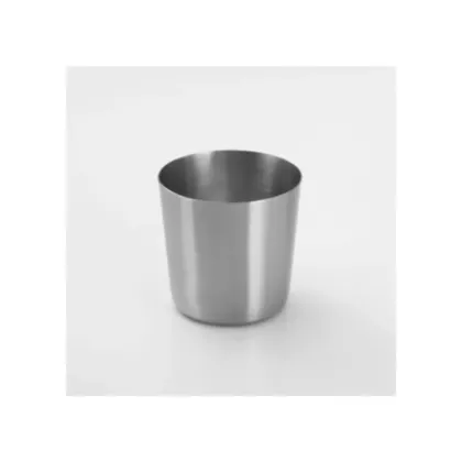 American metalcraft stainless steel fry cup, 14 oz - ffc337