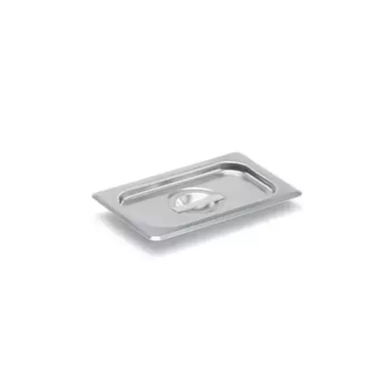 Vollrath Super Pan V Flat Steam Table Pan Cover, 1/9 Size -