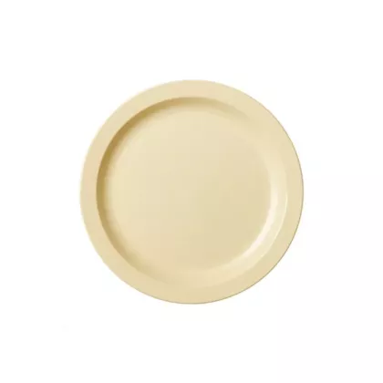 Cambro camwear narrow rim plate, beige, 8.25