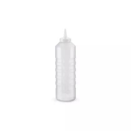Vollrath traex squeeze bottle, clear, 24 oz cs/12 - 5224-13
