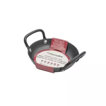 Browne thermalloy carbon steel two handle pan, 5.5