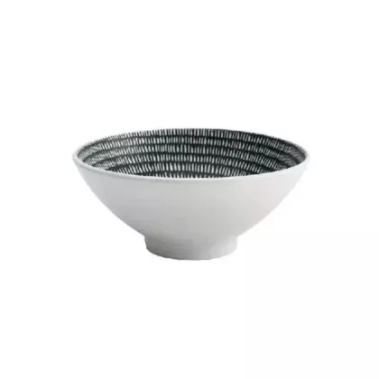 Oneida Urban Storm Bowl, Black/White, 9