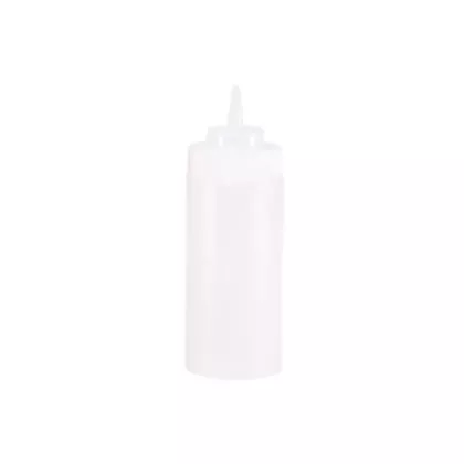 Browne Wide Mouth Squeeze Bottle, Clear, 16 oz 6PK - 5780170