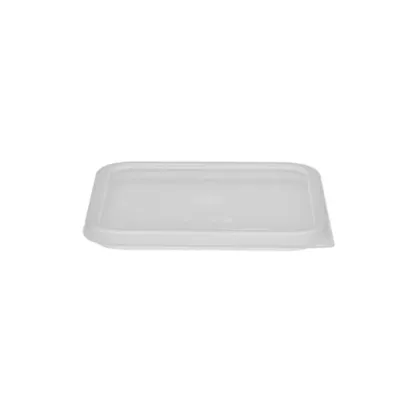 Cambro CamSquare Lid, Translucent, for 6-8 qt - SFC6SCPP190