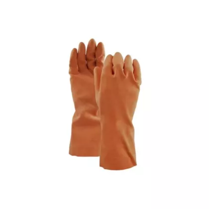 Watson gloves 360Â° total coverage 28mil latex gloves, orange