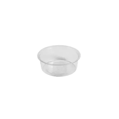 Eco-packaging compostable portion cup, clear, 2 oz 2000/cs -
