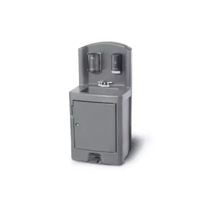 Crown Verity Portable Space Saver Sink, Cold Water Only, Gre