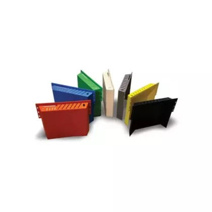 Omcan plastic knife rack, red - 141/11543