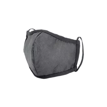 Mercer reusable anatomical face mask, 2-ply, noir - m69010b