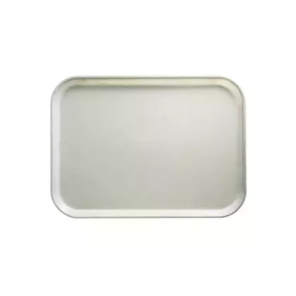 Cambro rectangular cafeteria tray, antique parchment, 14