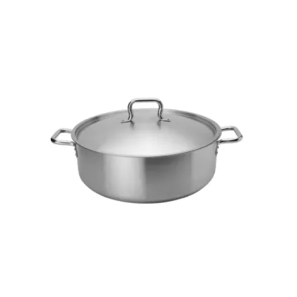 Browne Elements Stainless Steel Brazier, 30 qt - 5734030 016