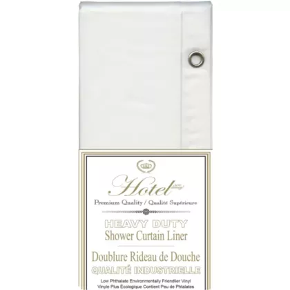 Hotel by Domay® Vinyl Magnetized Heavy Duty Shower Curtain Liner Size 70