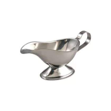 Browne stainless gravy boat, 8 oz - 515061 016/515061