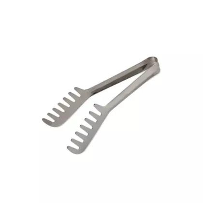 Browne blunted tip spaghetti tongs, 7-1/2