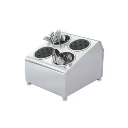 Vollrath Silv-A-Tainer Cutlery Dispenser, (4) Cylinders - 97