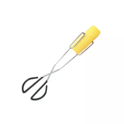 Vollrath kool-touch chrome plated scissor tongs w/ insulated