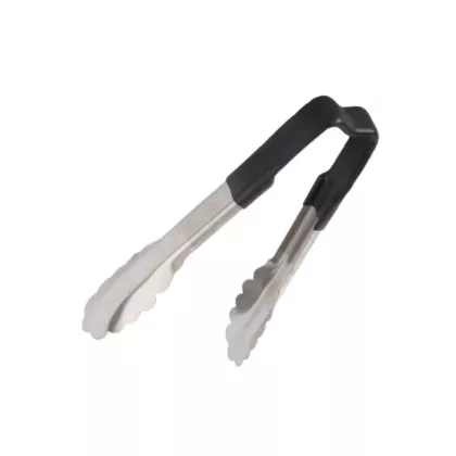 Vollrath jacob's pride one-piece utility tongs w/ scalloped