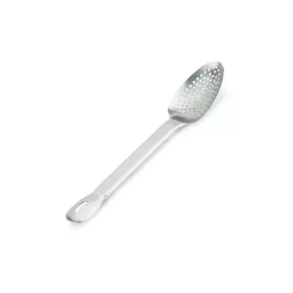 Vollrath one-piece heavy duty basting spoon, perforated - 64